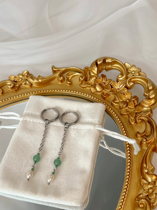 Boucles d’oreilles Melyra - Aventurine
