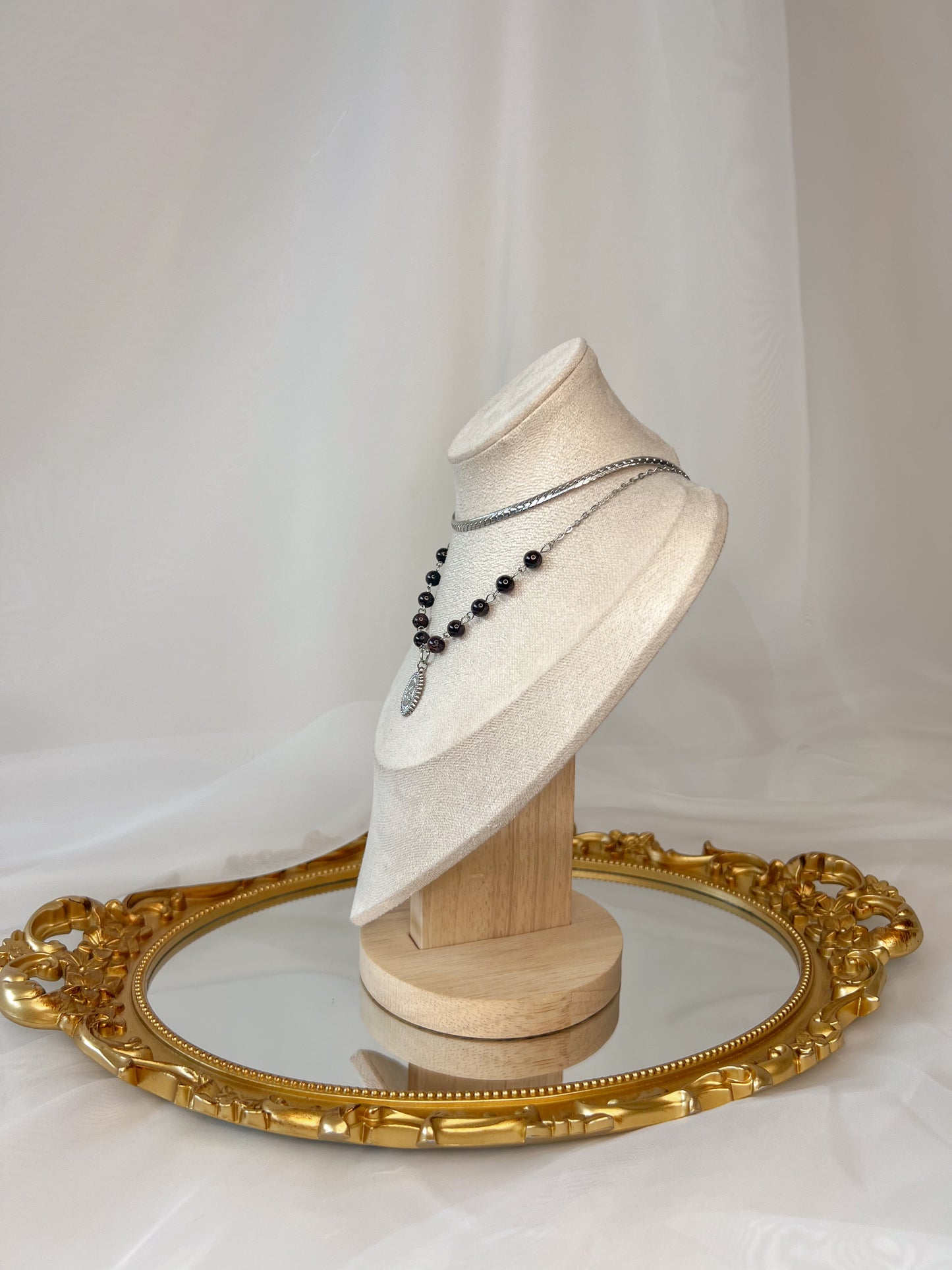 Collier Kalliopée - Grenat almandin