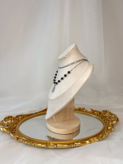 Collier Kalliopée - Grenat almandin