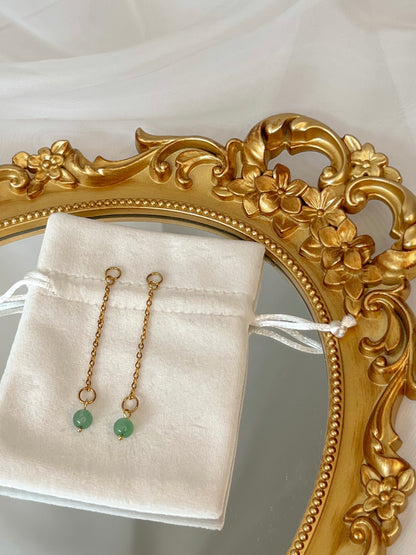 Boucles d’oreilles Avalone - Aventurine