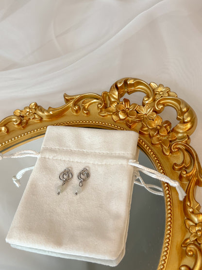 Boucles d’oreilles Aelys - Pierre de lune