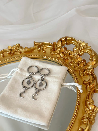 Boucles d’oreilles Astra - Labradorite