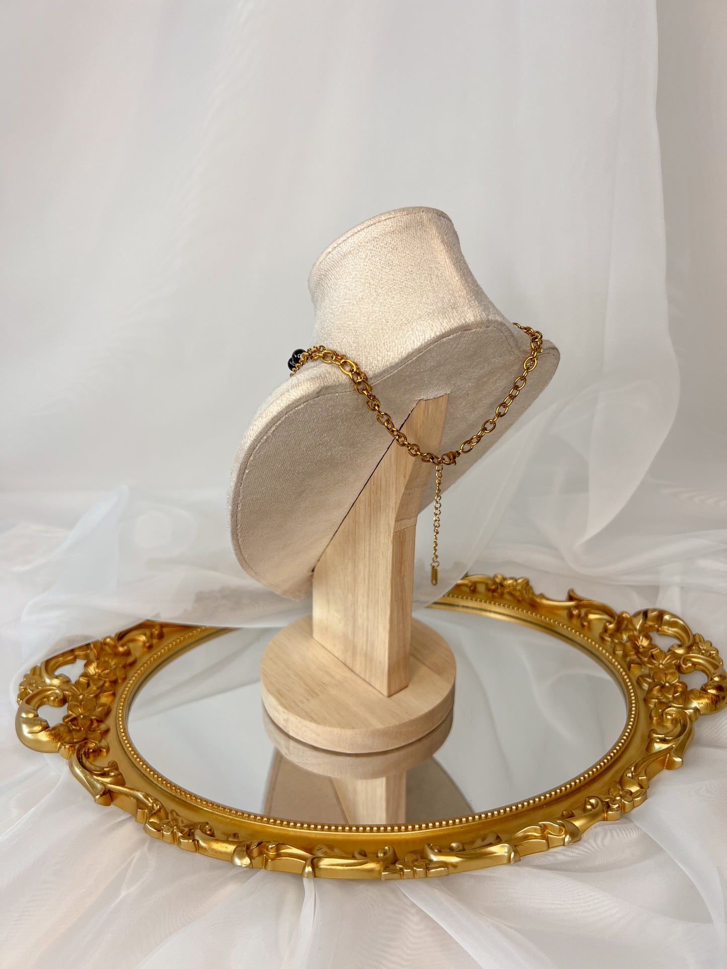 Collier Hécate - Grenat almandin