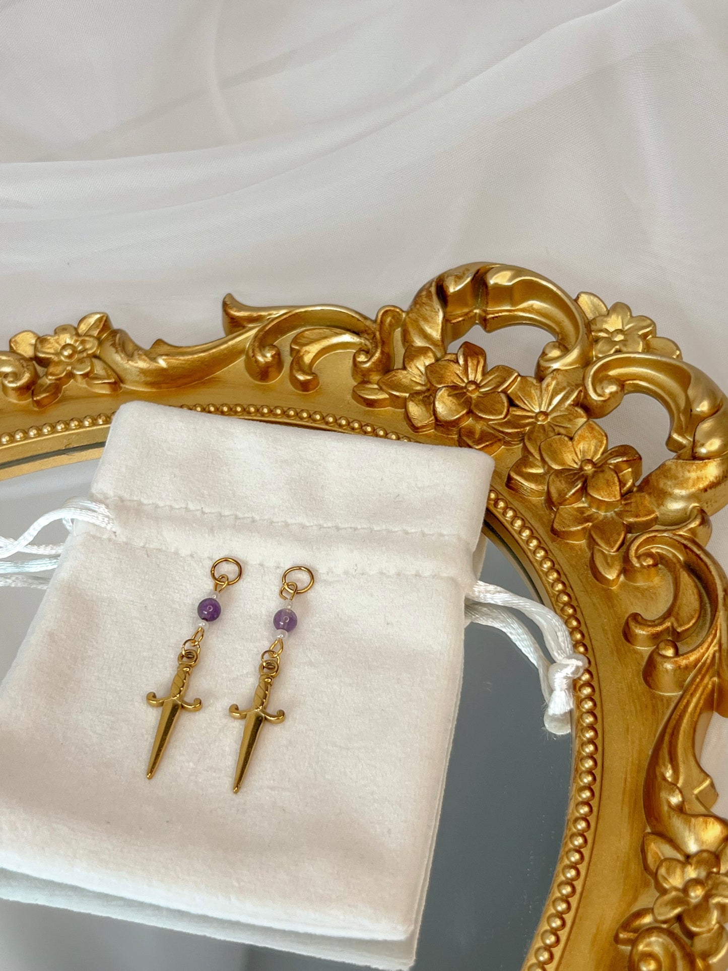 Boucles d’oreilles Ashra - Améthyste