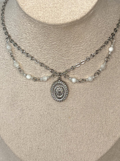 Collier Déméter - Nacre