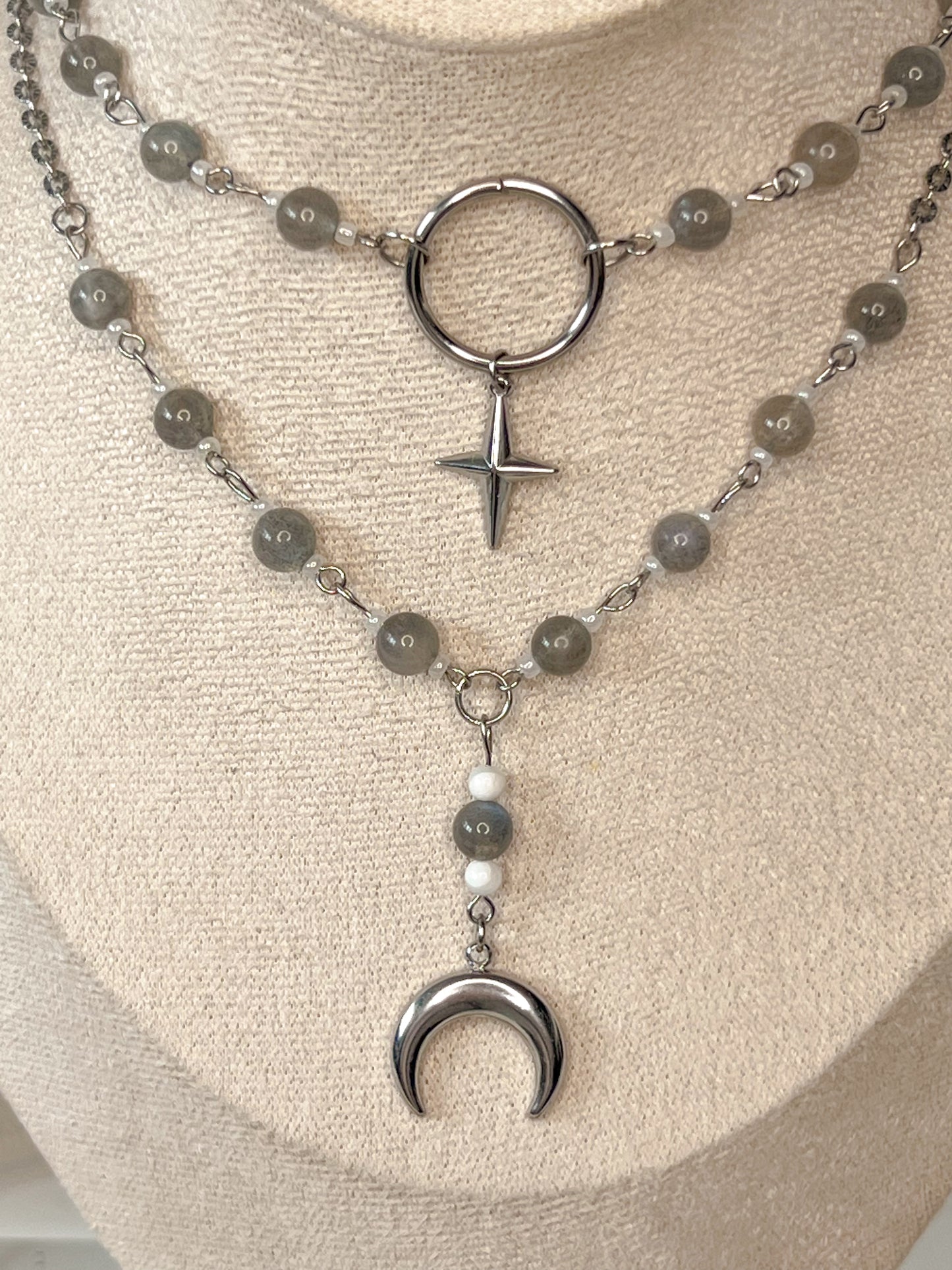 Collier Hécate - Labradorite