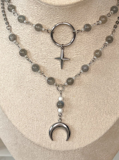 Collier Hécate - Labradorite