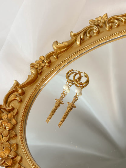 Boucles d’oreilles Kaelia - Nacre