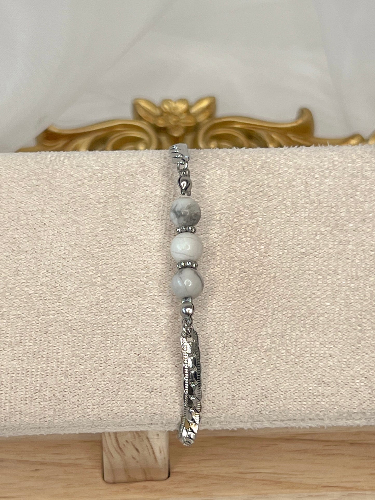 Bracelet Elvea - Howlite
