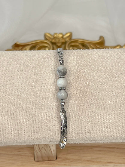 Bracelet Elvea - Howlite
