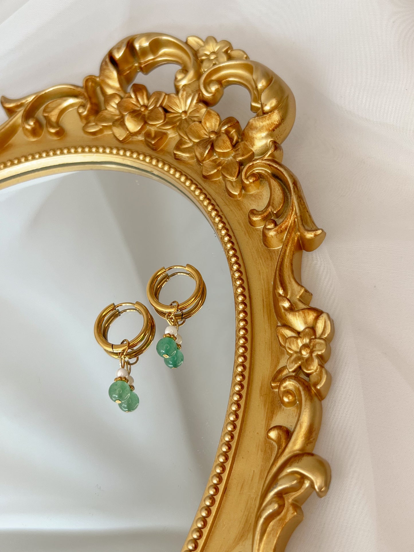 Boucles d’oreilles Selia - Aventurine