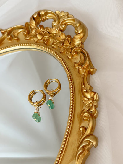 Boucles d’oreilles Selia - Aventurine