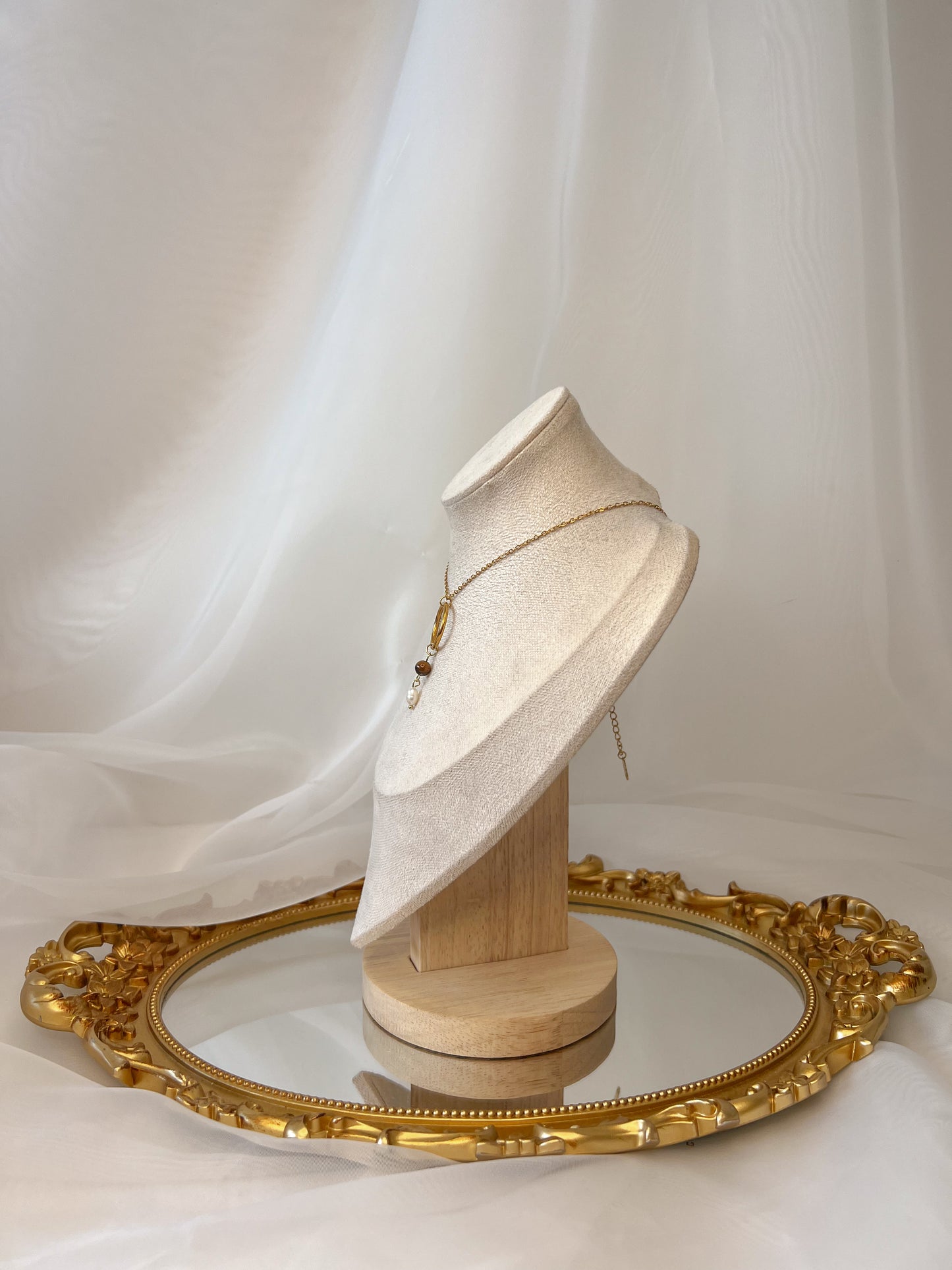 Collier Elfea - Oeil de Tigre