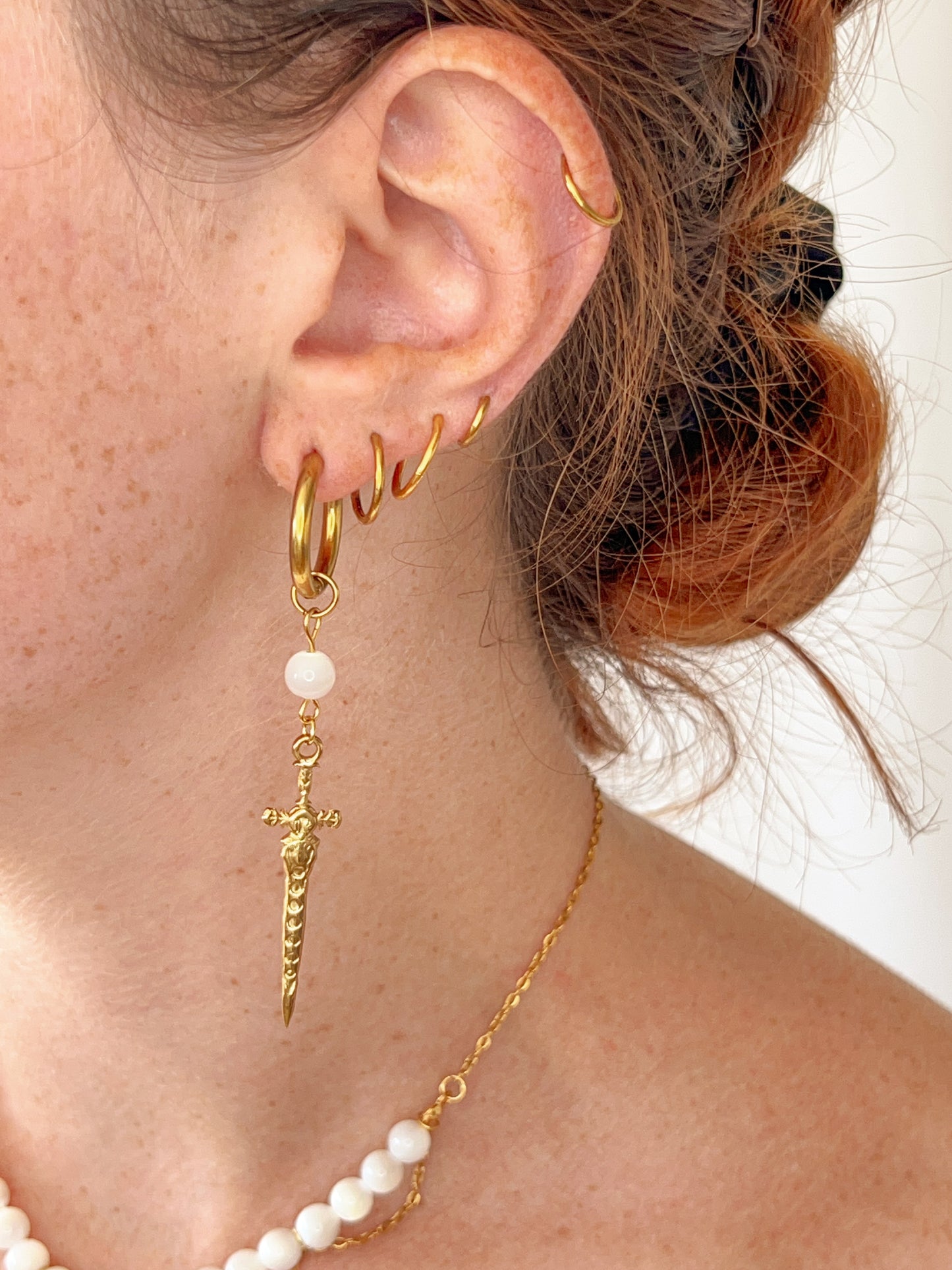 Boucles d’oreilles Kaelia - Nacre