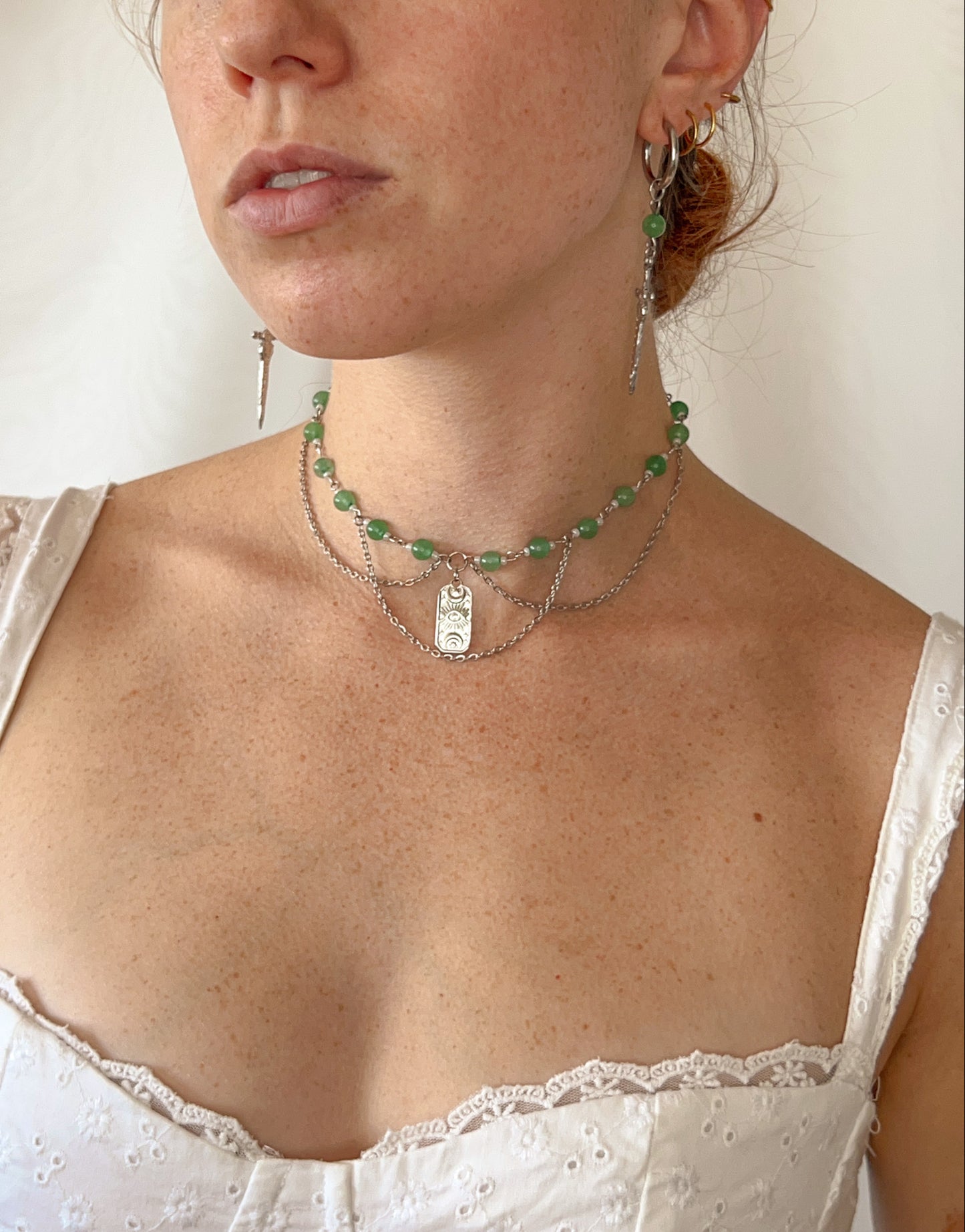 Collier Oralia - Aventurine