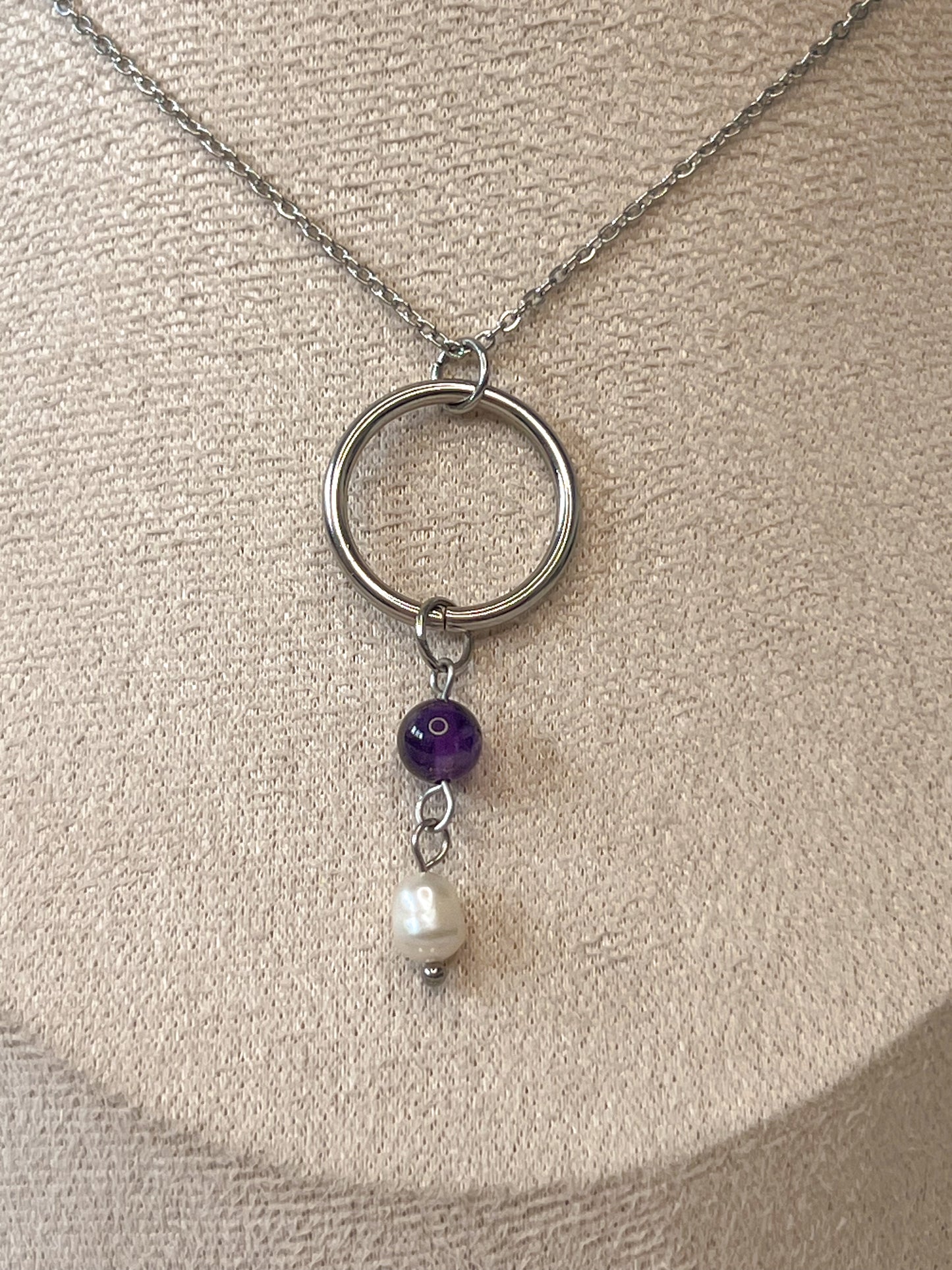 Collier Elfea - Amethyste