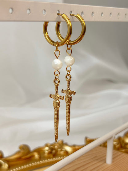 Boucles d’oreilles Kaelia - Nacre