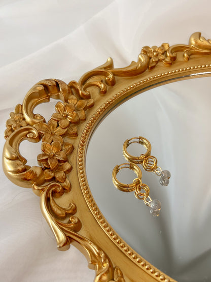 Boucles d’oreilles Aelys - Labradorite