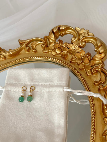 Boucles d’oreilles Selia - Aventurine