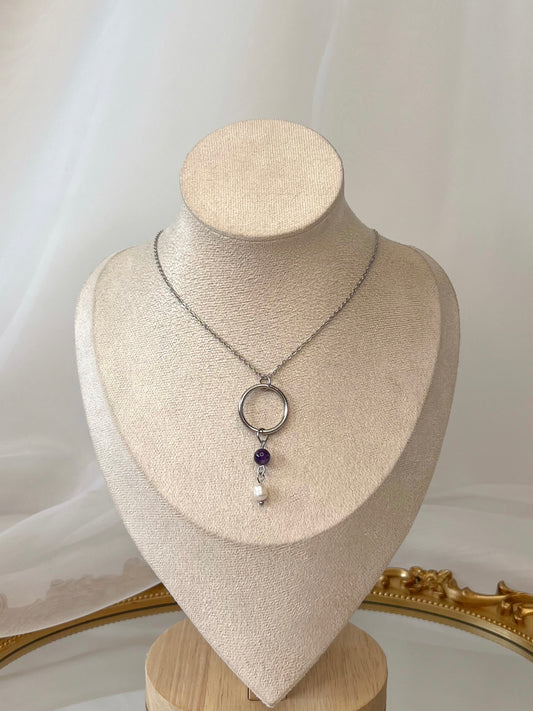 Collier Elfea - Amethyste