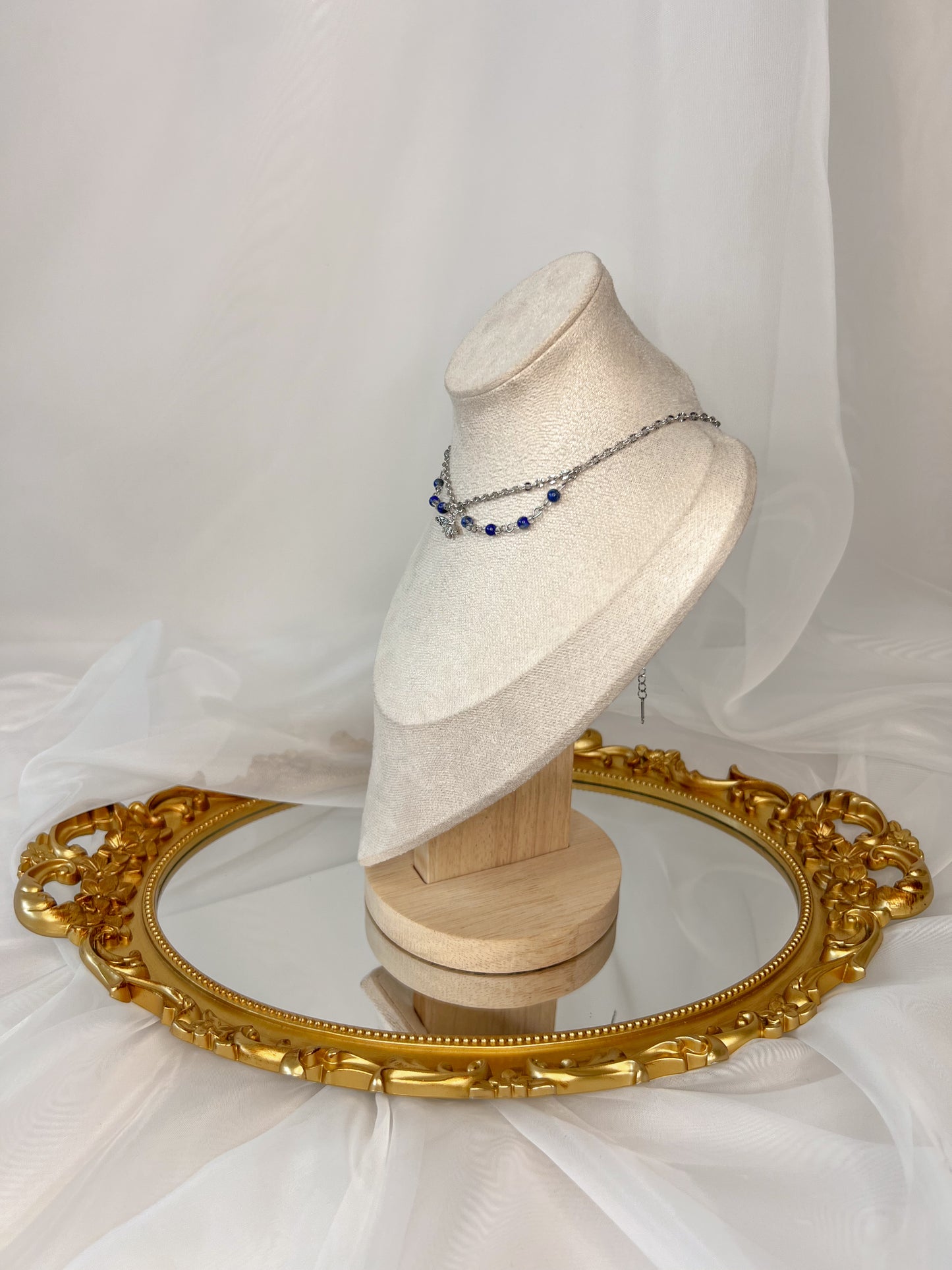 Collier Déméter - Lapis lazuli