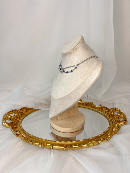 Collier Déméter - Lapis lazuli