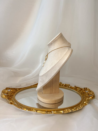 Collier Elfea - Nacre doré