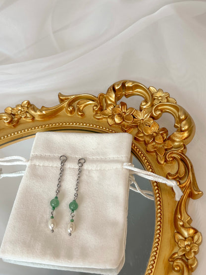 Boucles d’oreilles Melyra - Aventurine