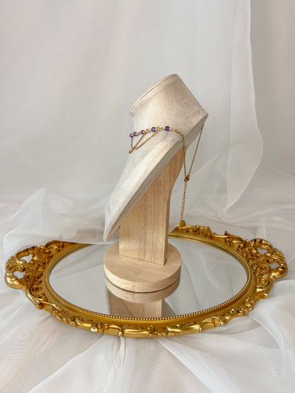 Collier Lunara - Améthyste