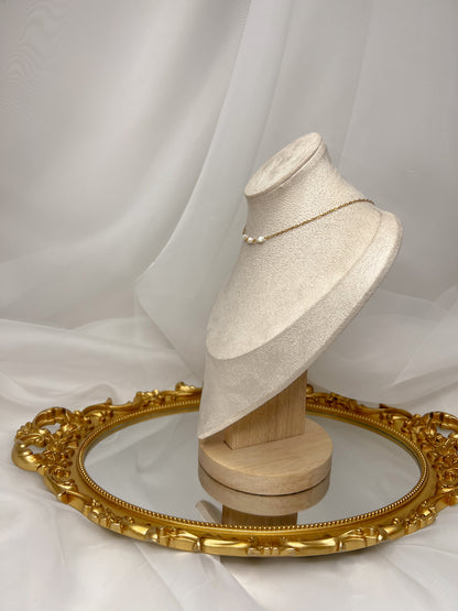 Collier Lya - Nacre doré