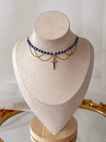 Collier Penellaphe - Lapis lazuli