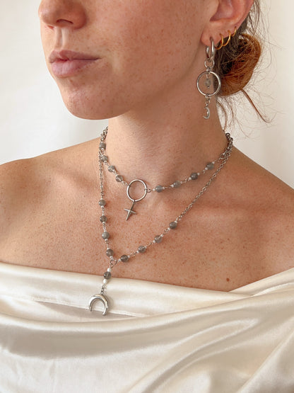 Collier Hécate - Labradorite